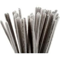 Creativ Company Chenille grijs 30cm, 50st.