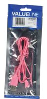 Valueline 1m, USB 2.0 A - Micro B USB-kabel USB A Micro-USB B Roze - thumbnail