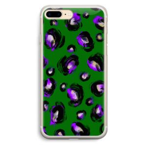 Green Cheetah: iPhone 7 Plus Transparant Hoesje