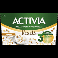 Activia Yoghurt Granen 4 x 125 g bij Jumbo