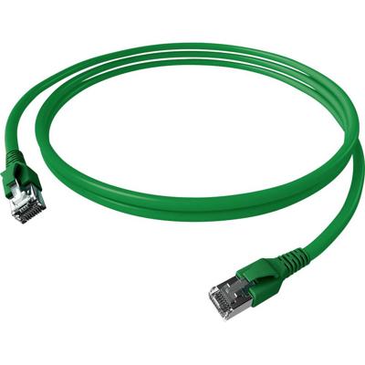 EasyLan FlexBoot Patchkabel Kat.6A, S/FTP, groen, 2 m