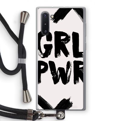 Girl Power #2: Samsung Galaxy Note 10 Transparant Hoesje met koord