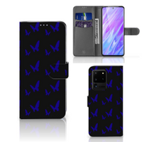 Samsung Galaxy S20 Ultra Telefoon Hoesje Vlinder Patroon