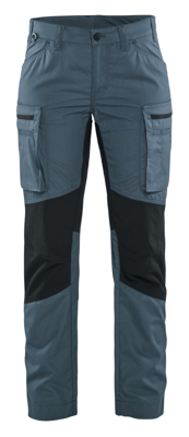 Blåkläder Dames Service werkbroek Stretch 71591845 | Gevoelloos blauw/Donkerblauw | Maat 50 - 7330509787687