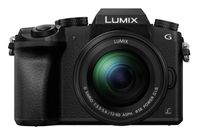 Panasonic Lumix DMC-G70 + G VARIO 12-60 MILC 16 MP Live MOS 4592 x 3448 Pixels Zwart