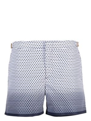 Orlebar Brown short de bain à fleurs - Blanc