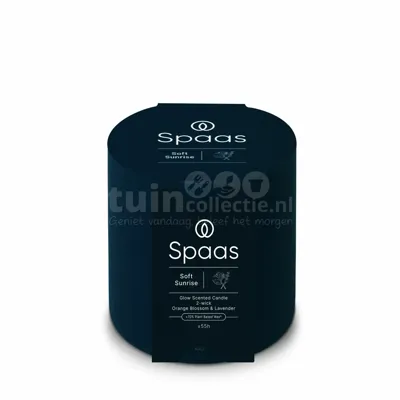 Spaas Glow Geurkaars 2-Wick Soft Sunrise