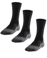 FALKE 3-paar TK2 Cool heren wandelsokken - Anti zweet wandelsokken voor dames en heren - Hiking sokken - Multipack - Voordeelverpakking
