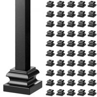 VEVOR 50 stuks aluminium baluster platte schoenen gesmede spindels voor trappen