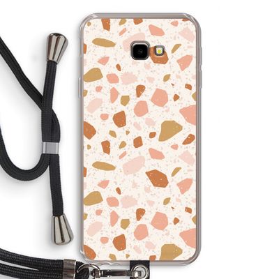 Terrazzo N°18: Samsung Galaxy J4 Plus Transparant Hoesje met koord