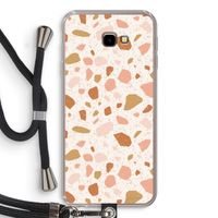 Terrazzo N°18: Samsung Galaxy J4 Plus Transparant Hoesje met koord Terrazzo N°18: Samsung Galaxy J4 Plus Transparant Hoesje met koord