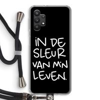 De Sleur: Samsung Galaxy A32 5G Transparant Hoesje met koord