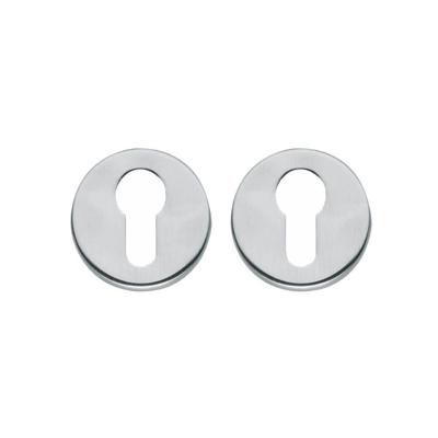 Intersteel Set van 2 cilinderrozettenTira rond chroom mat - 0017.318687