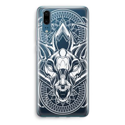 Oh Deer: Huawei P20 Transparant Hoesje