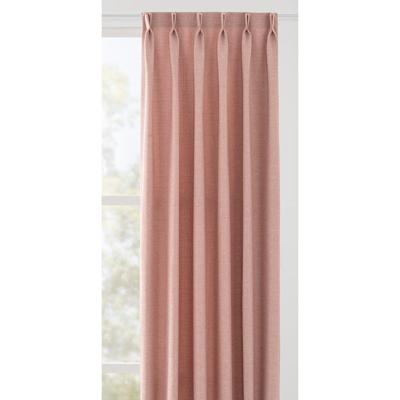 Leen Bakker - Gordijnstof Julian - Polyester - Roze - B150 Cm