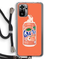 S(peach)less: Xiaomi Redmi Note 10S Transparant Hoesje met koord
