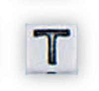 Darice • team sports letterkralen 6mm 30pcs t