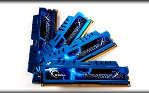 G.Skill 32 GB DDR3-2400 Quad-Kit werkgeheugen F3-2400C11Q-32GXM, RipjawsX, XMP