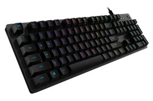 Logitech G G512 CARBON LIGHTSYNC RGB Mechanical Gaming Keyboard with GX Brown switches toetsenbord USB Engels Koolstof