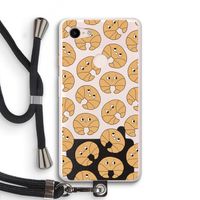 Croissant: Pixel 3 XL Transparant Hoesje met koord