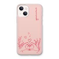 Love is in the air: iPhone 13 mini Transparant Hoesje