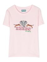 Kenzo Kids t-shirt Kenzo Elephant - Rose