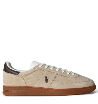 Ralph Lauren Bedford milkshake/brown Suede Unisex
