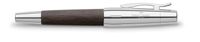 Vulpen Faber-Castell FC-148221 E-motion chroom/ zwart perenhout F - thumbnail