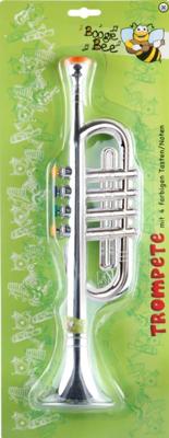 Boogie Bee trompet zilver 38cm