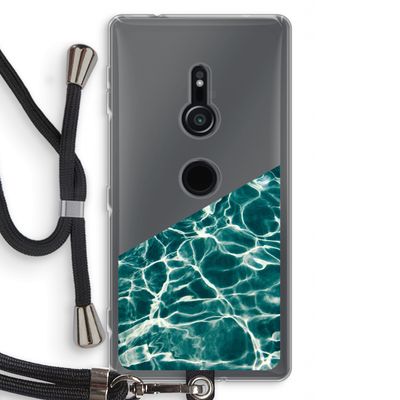 Weerkaatsing water: Sony Xperia XZ2 Transparant Hoesje met koord