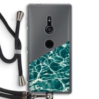 Weerkaatsing water: Sony Xperia XZ2 Transparant Hoesje met koord