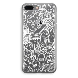 Vexx Mixtape #2: iPhone 8 Plus Transparant Hoesje
