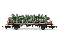 Wagon kerstboom 1:76