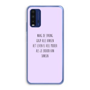 Sprong: Xiaomi Redmi 9T Transparant Hoesje