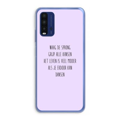 Sprong: Xiaomi Redmi 9T Transparant Hoesje
