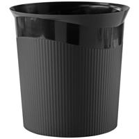 HAN Re-LOOP 18148-913 Prullenbak 13 l (Ø x h) 288 mm x 287 mm Kringloop kunststof Zwart 1 stuk(s)