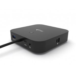 i-Tec USB-C HDMI DP Docking Station Power Delivery 65W + Universal Charger 77 W