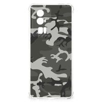 Xiaomi Poco F5 Pro Doorzichtige Silicone Hoesje Army Light