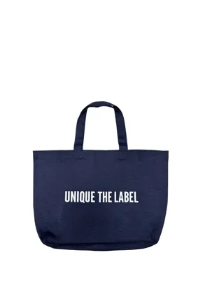 Unique The Label Canvas Tas Dames Donkerblauw - Maat One Size - Kleur: Donkerblauw | Soccerfanshop Unique The Label Canvas Tas Dames Donkerblauw - Maat One Size - Kleur: Donkerblauw | Soccerfanshop