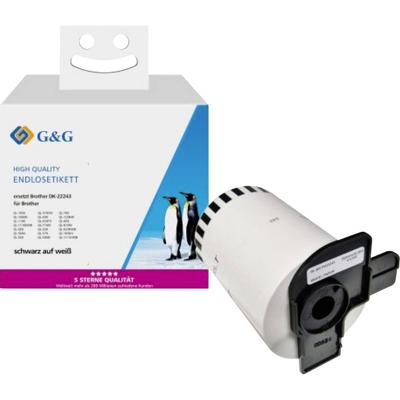 G&G 5D22243T-TD 1 stuk(s) Doorlopende etikettenband