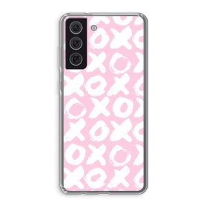 XOXO: Samsung Galaxy S21 FE Transparant Hoesje