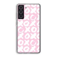 XOXO: Samsung Galaxy S21 FE Transparant Hoesje XOXO: Samsung Galaxy S21 FE Transparant Hoesje