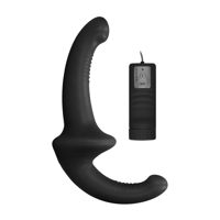 Ouch! by Shots Vibrerende Siliconen Strapless Strap-On