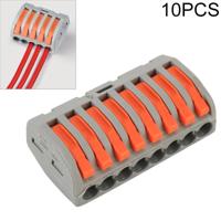 10 STKS 8 port PCT serie architecturale bedrading connector LED lamp geleider distributeur Junction Box draad gewricht