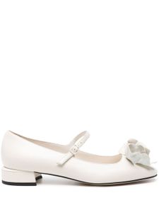 Jimmy Choo ballerines Rosa en cuir - Blanc