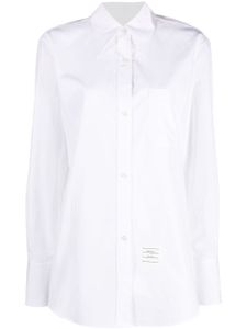 Thom Browne chemise à col pointu - Blanc