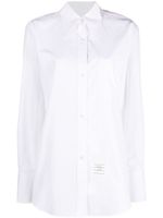 Thom Browne chemise à col pointu - Blanc - thumbnail