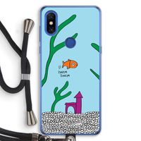 Aquarium: Xiaomi Mi Mix 3 Transparant Hoesje met koord