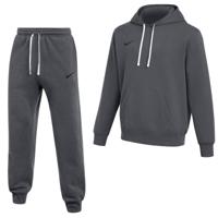 Nike Park 26 Fleece Pullover Hoodie Joggingpak Donkergrijs Zwart