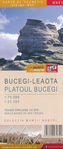 Wandelkaart MN01 Muntii Nostri Bucegi - Leaota - Platoul Bucegi | Schubert - Franzke